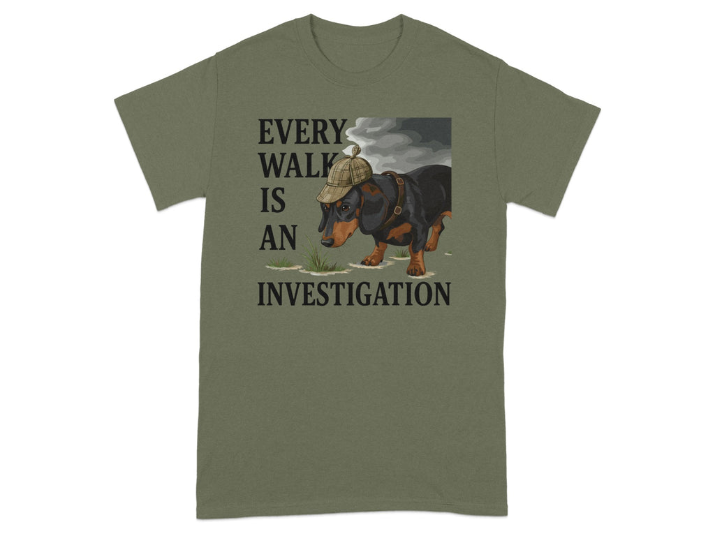 Every Walk is an Investigation T-Shirt