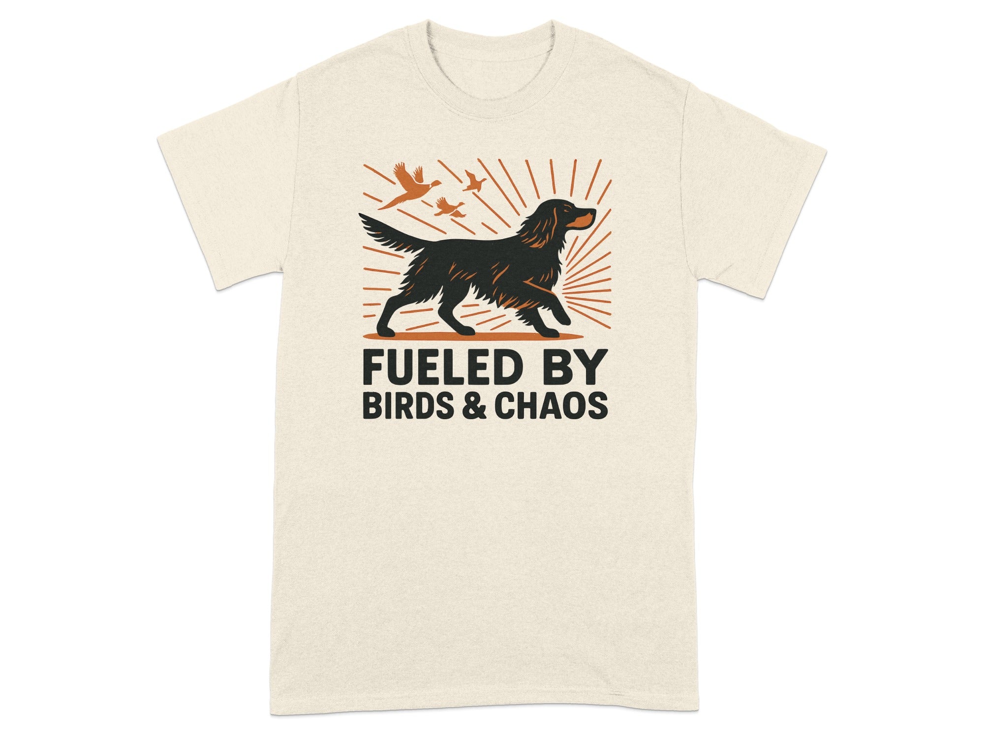 Fueled By Birds and Chaos Graphic T-shirt