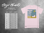 Gildan 5000 heavy cotton t-shirt with size chart and "Corgi Days are the Best Days" graphic.