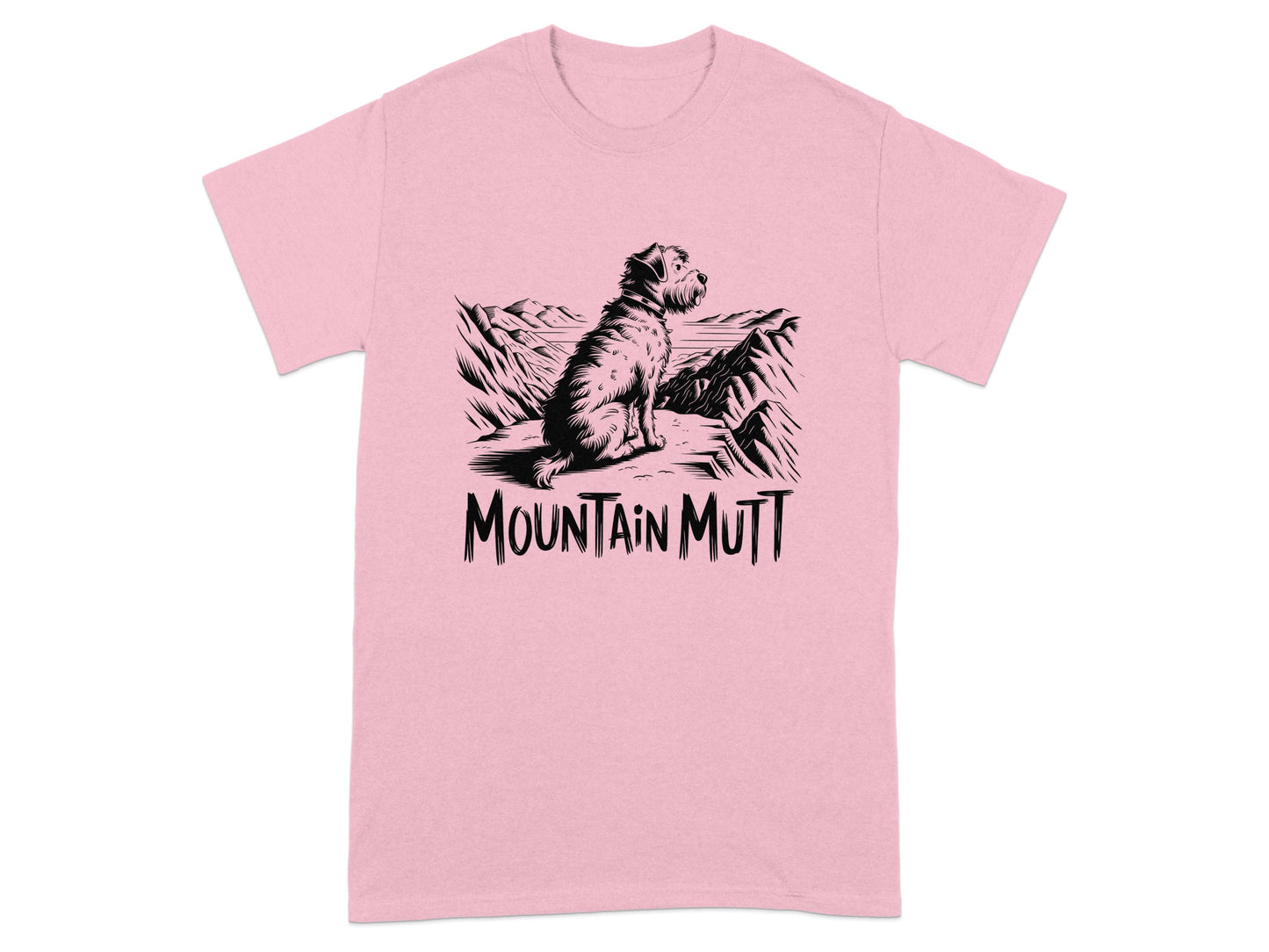 Mountain Mutt Graphic Dog Lover T-Shirt product