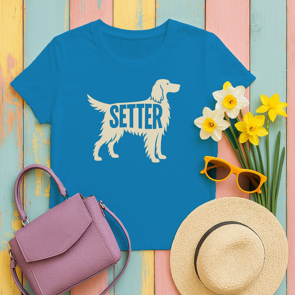 The Setter Silhouette T-Shirt in Sapphire