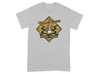 T-shirt graphic: Beagle wearing a bandana in a diamond with "The Tracking Mission Beagle Chapter" text.