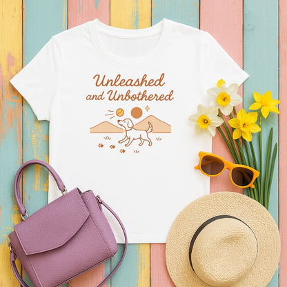 Unleashed and Unbothered Dog Lover T-shirt product type