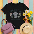 Weimaraner Good Girl Club Tee in Black