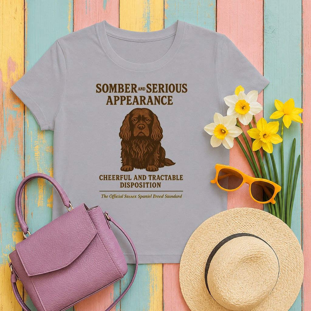 Sussex Somber And Serious Appearance Tee in Athletic Heather