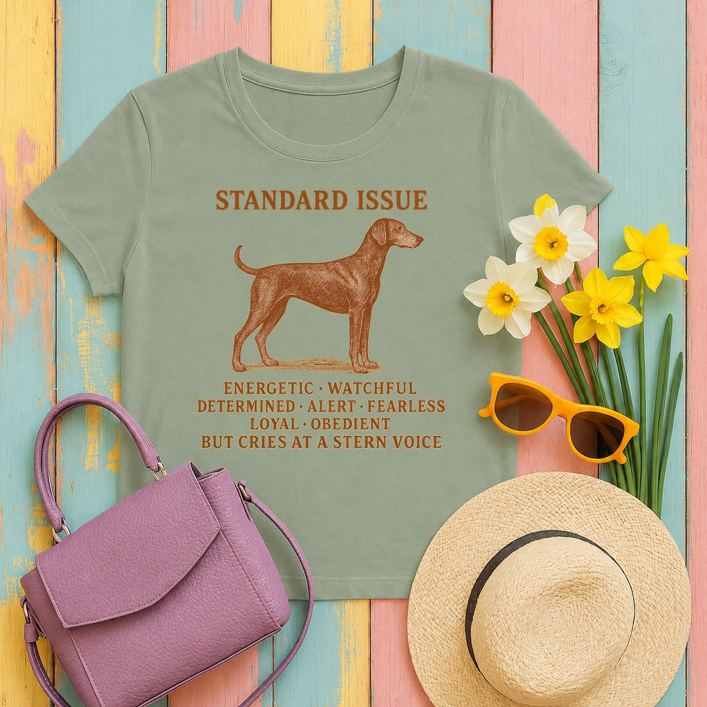Doberman Standard Issue Tee in Sage