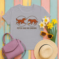 Irish Setter Fetch Has No Ending T-shirt in Athletic Heather