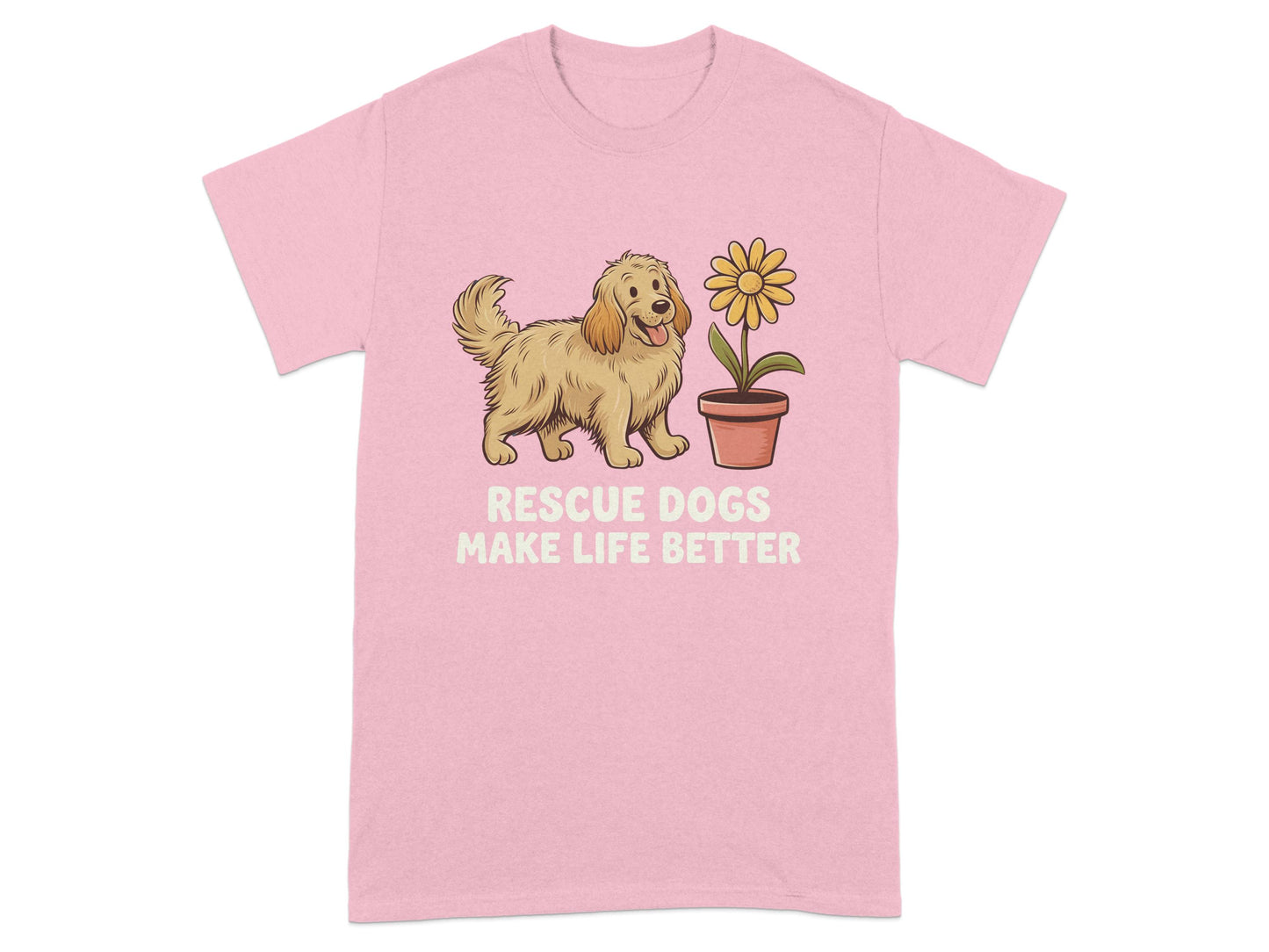 Rescue Dogs Make Life Better T-shirt product type