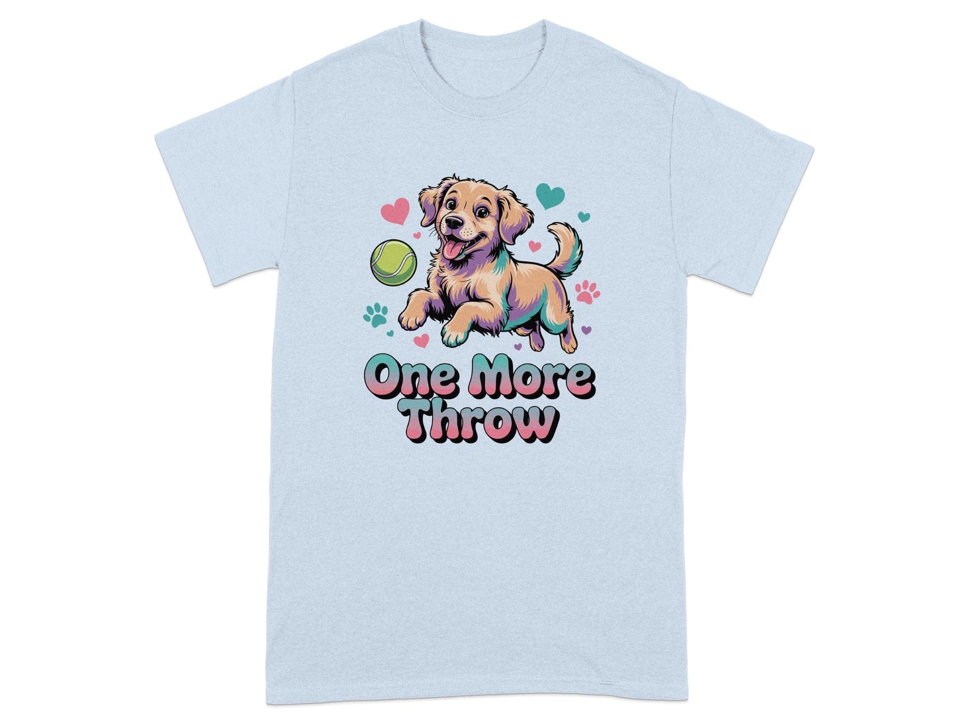 Cute Playful Puppy Shirt One More Throw product