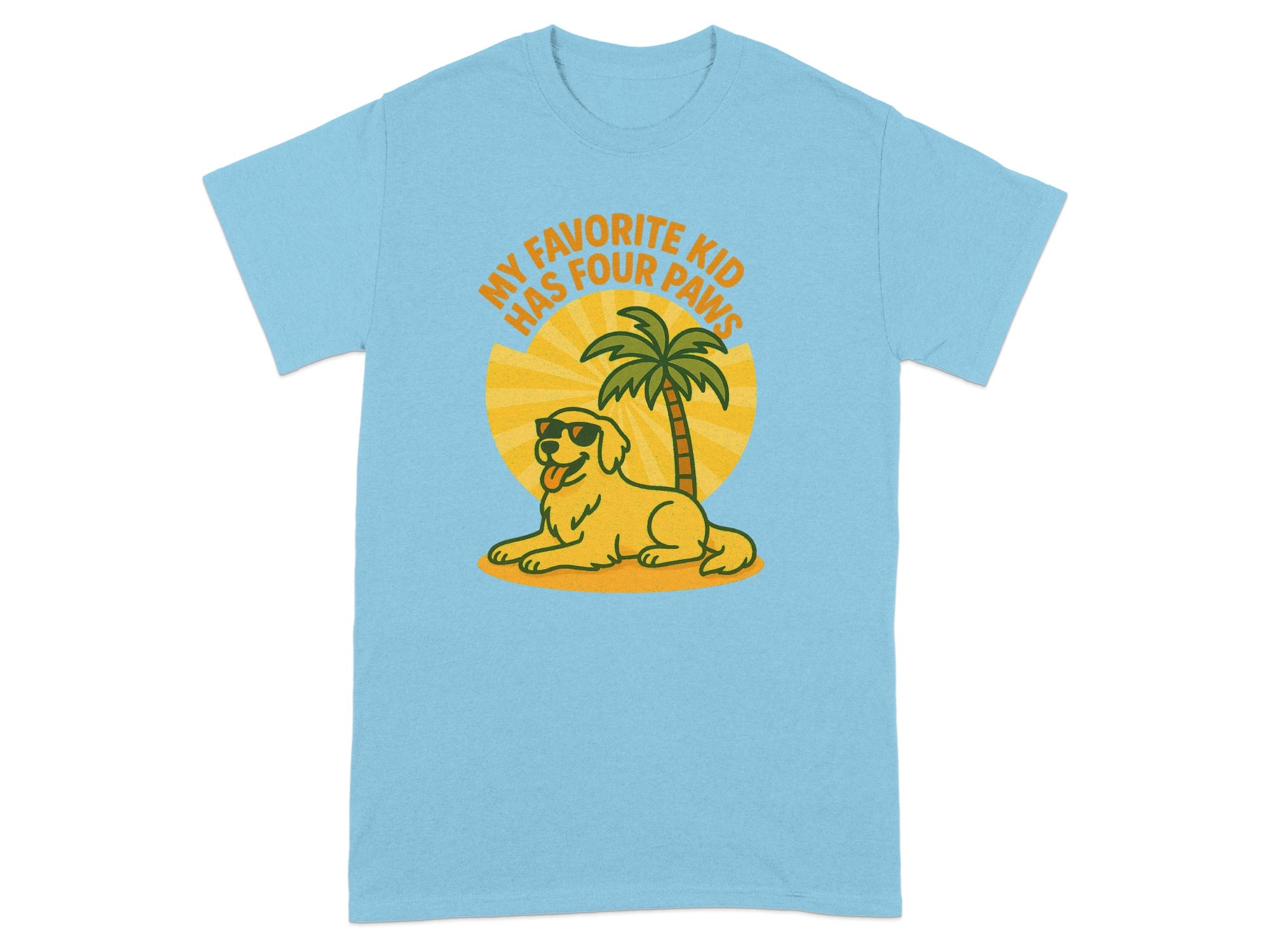 My Favorite Kid Has Four Paws Graphic T-Shirt product