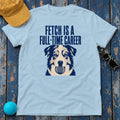Fetch Career Aussie T-Shirt in Light Blue