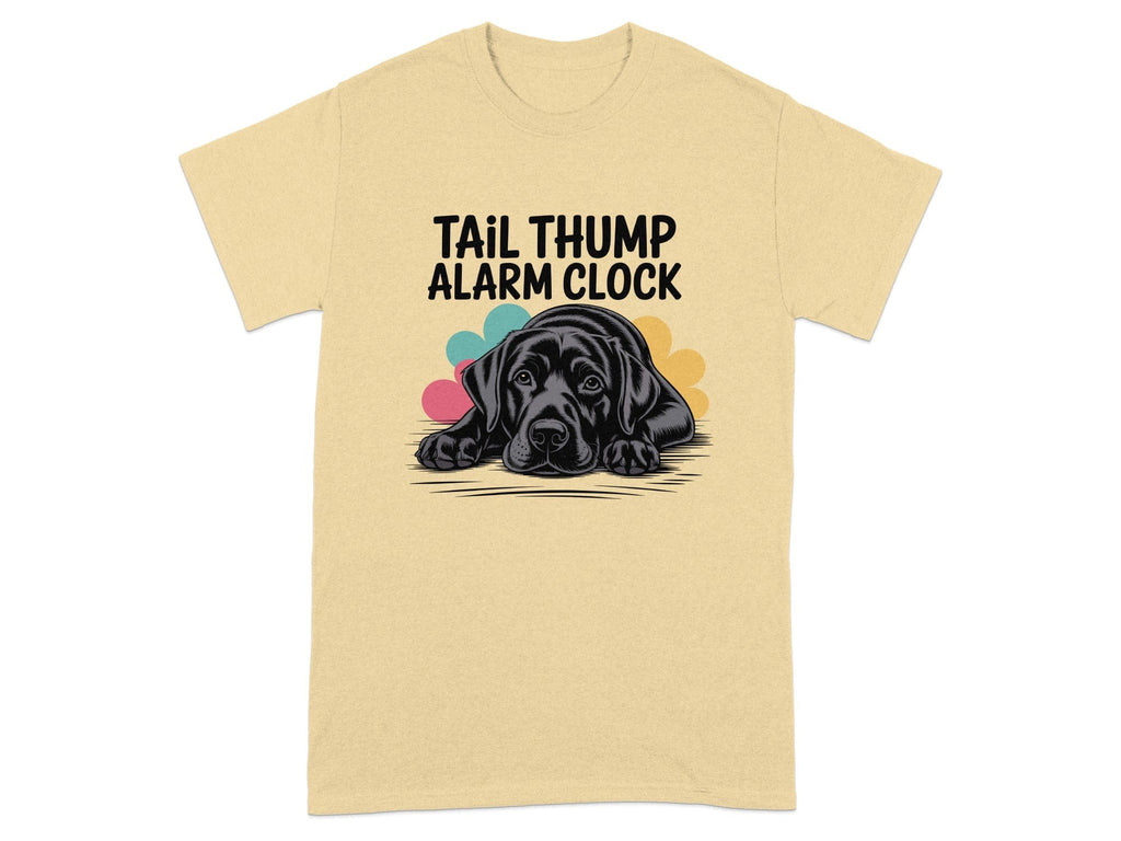 Tail Thump Alarm Clock Cute Dog Graphic TShirt product