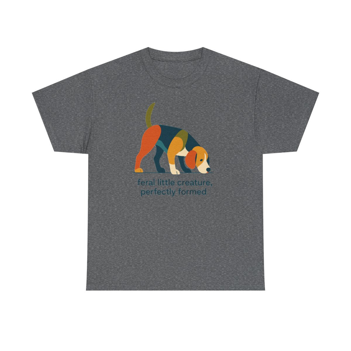 Feral Little Creature Sniffing Beagle T-Shirt
