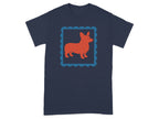 Stylish Graphic Tee with Cute Dog Design