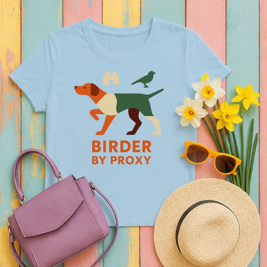Pointer Birder by Proxy T-shirt in Light Blue