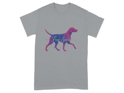 Free Spirit Dog Silhouette Design T-Shirt product