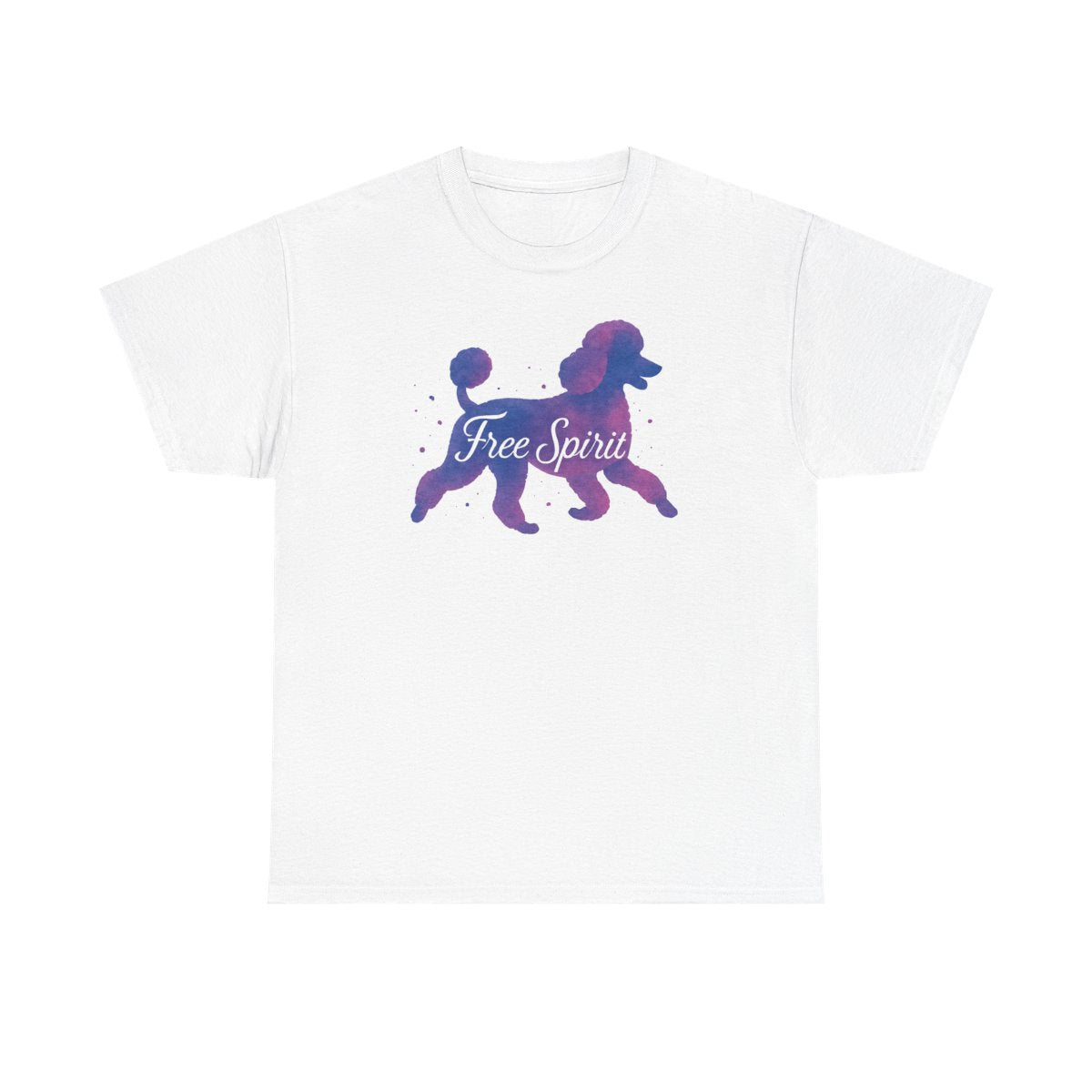 Free Spirit Poodle Animal T-Shirts