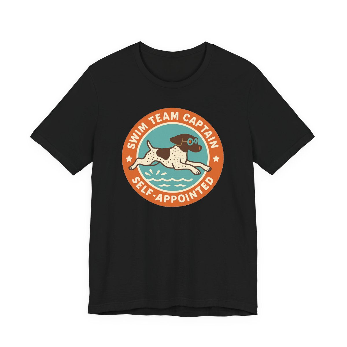 German Shorthaired Pointer Swim Team Captain T-shirt