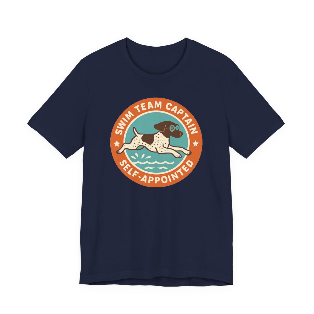 German Shorthaired Pointer Swim Team Captain T-shirt