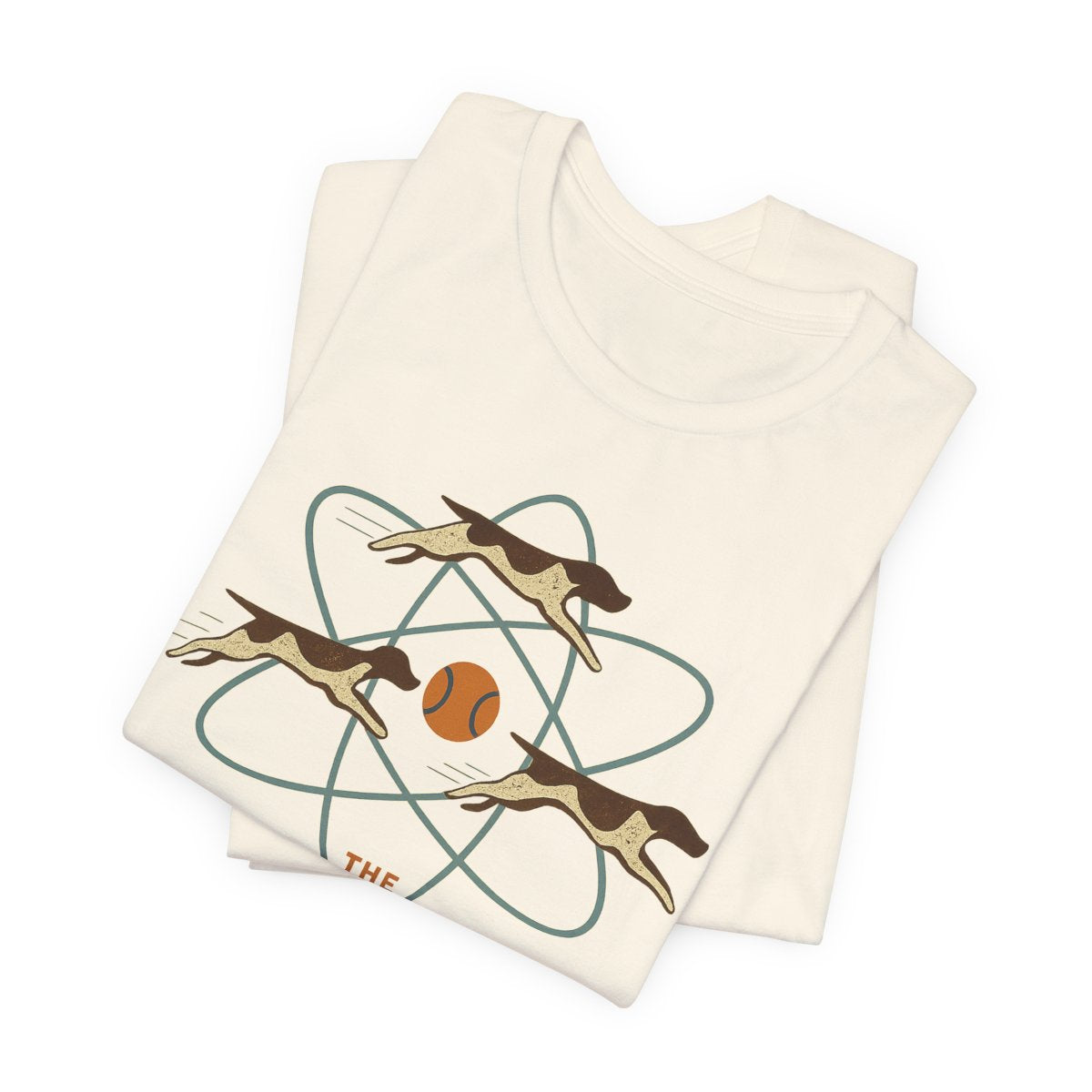 German Shorthaired Pointer Zoomies Atomic Model T-shirt