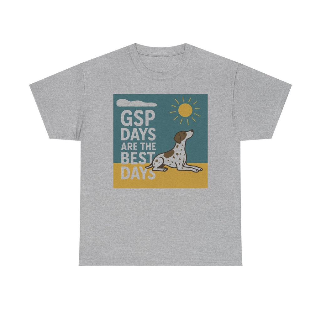 GSP Best Days Premium Graphic t-shirt, Sport Grey