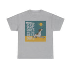 GSP Best Days Premium Graphic t-shirt, Sport Grey