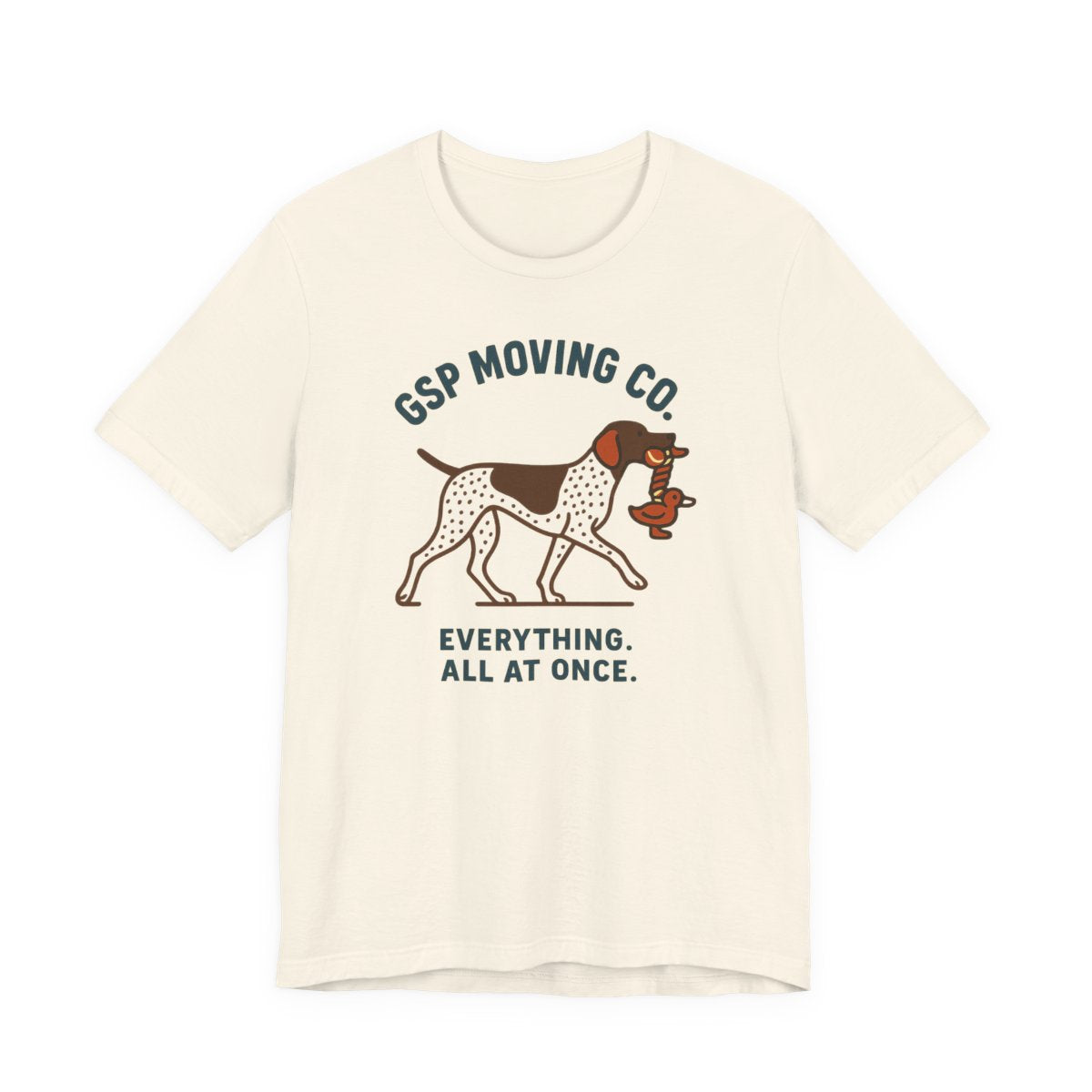 GSP Moving Co. German Shorthaired Pointer T-shirt