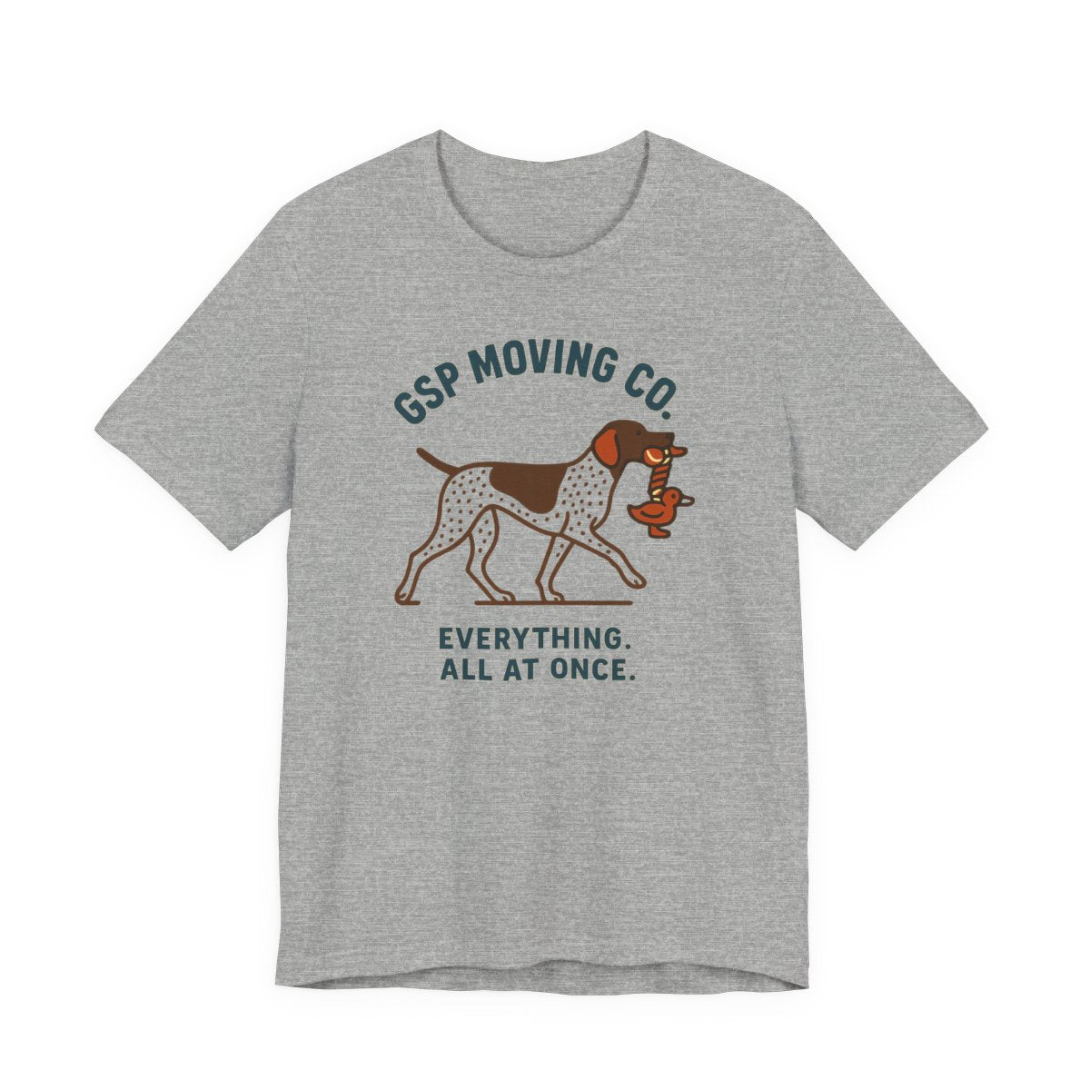 GSP Moving Co. German Shorthaired Pointer T-shirt