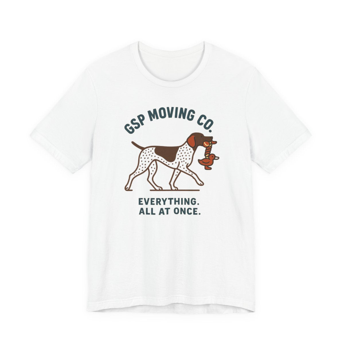 GSP Moving Co. German Shorthaired Pointer T-shirt