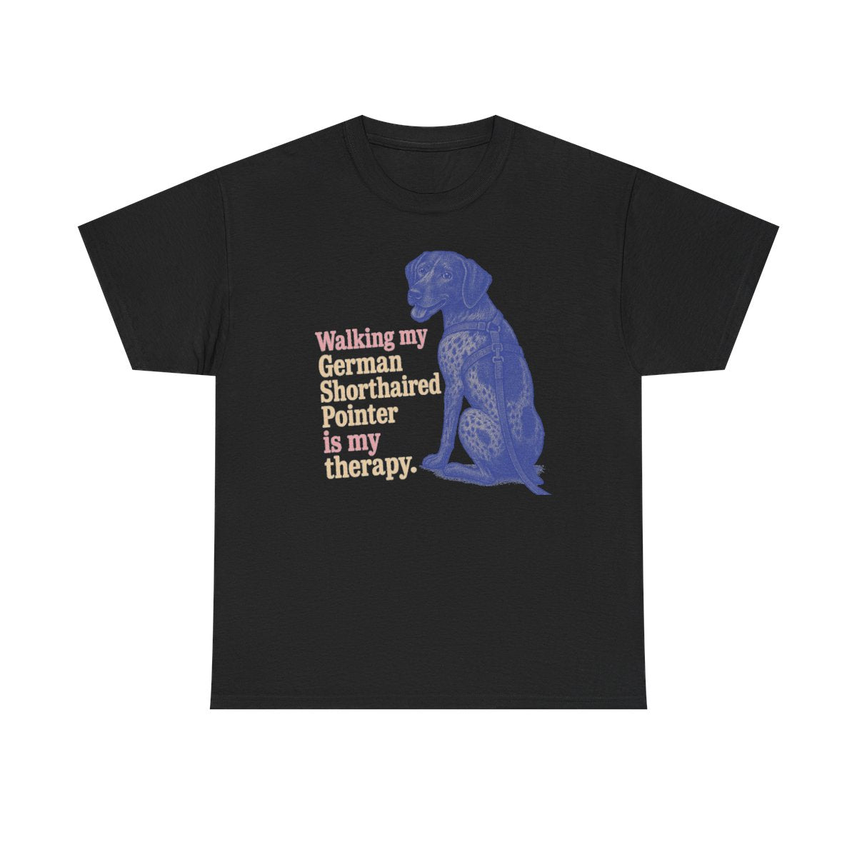 GSP Therapy Vintage Graphic t-shirt, Black