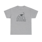 Happier With Another Beagle t-shirt, Sport Grey