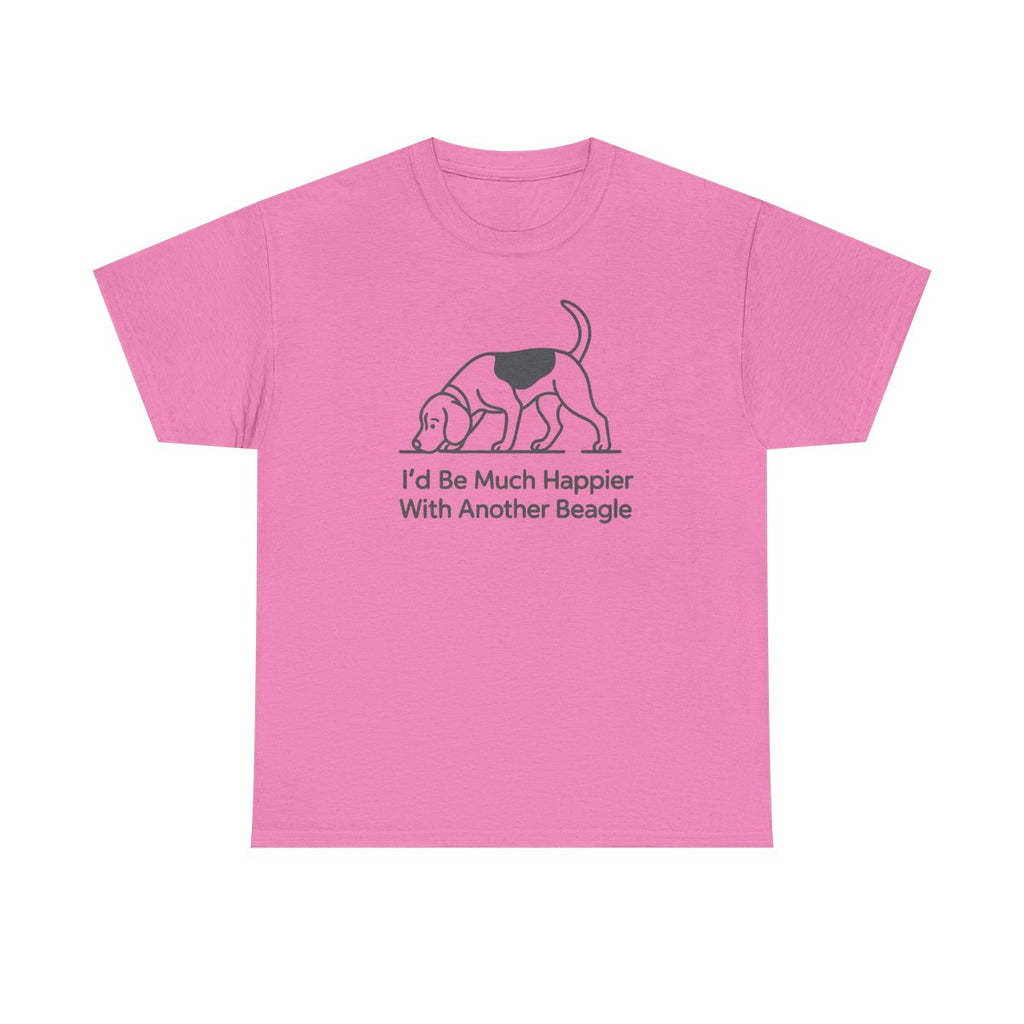 Happier With Another Beagle t-shirt, Azalea