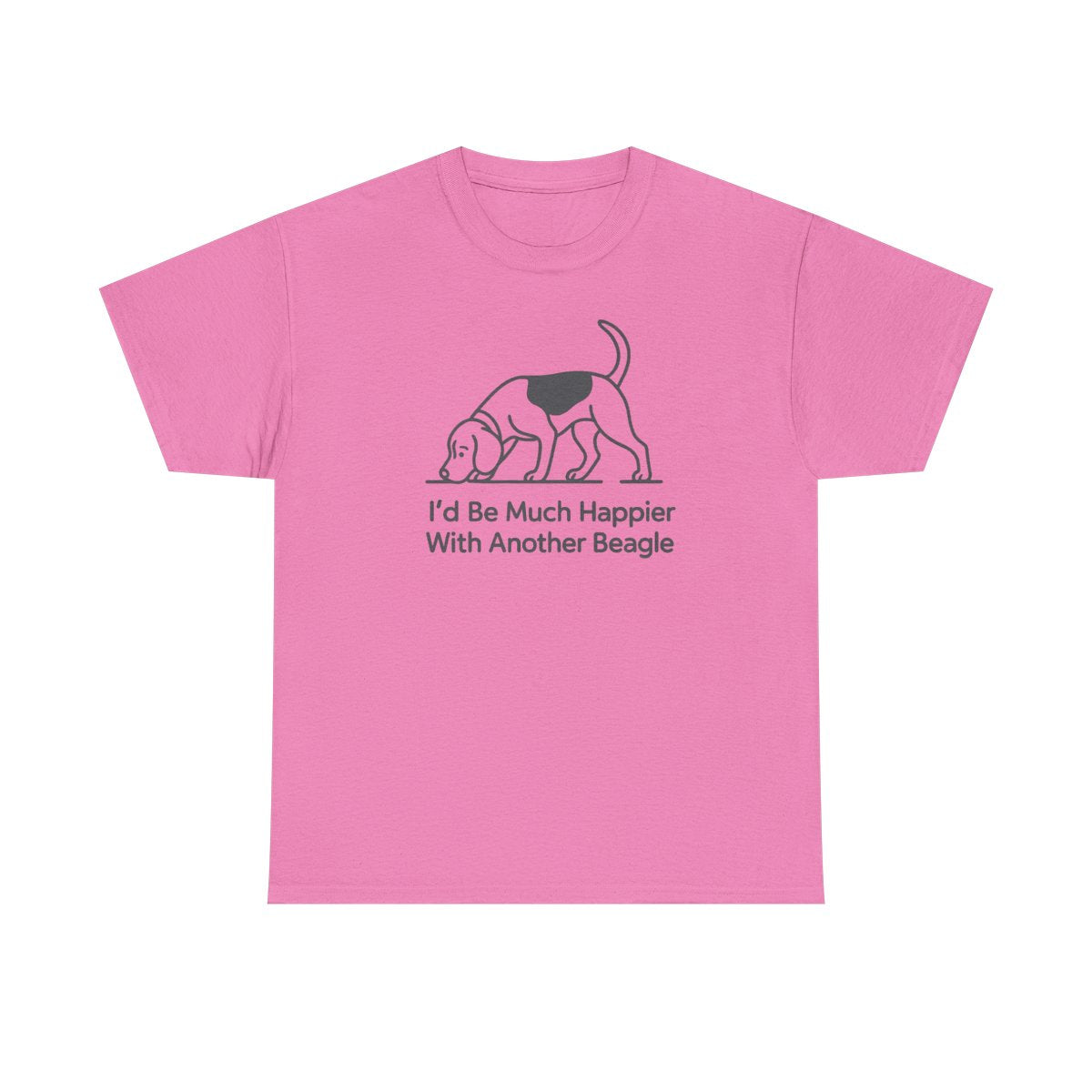 Happier With Another Beagle t-shirt, Azalea