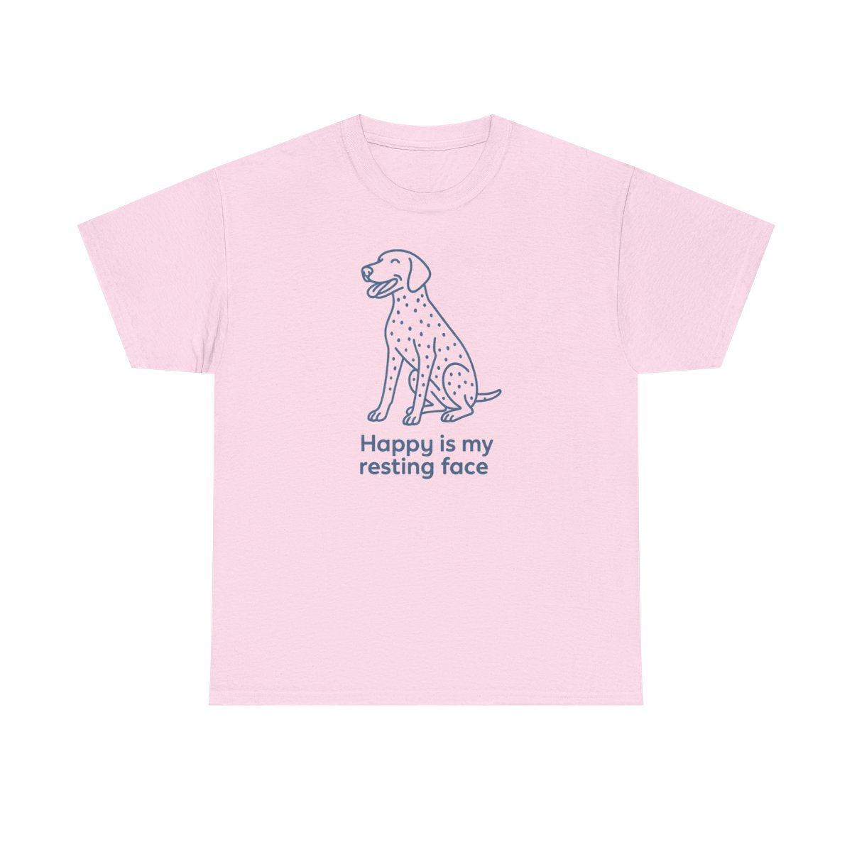 Happy Is My Resting Face - Funny German Shorthaired Pointer T-shirt