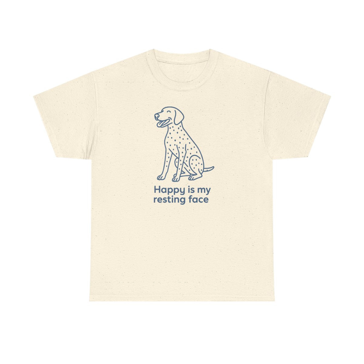 Happy Is My Resting Face - Funny German Shorthaired Pointer T-shirt