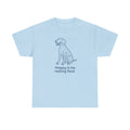Happy Is My Resting Face - Funny German Shorthaired Pointer t-shirt, view 5