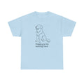 Happy Is My Resting Face - Funny Golden Retriever t-shirt, view 5