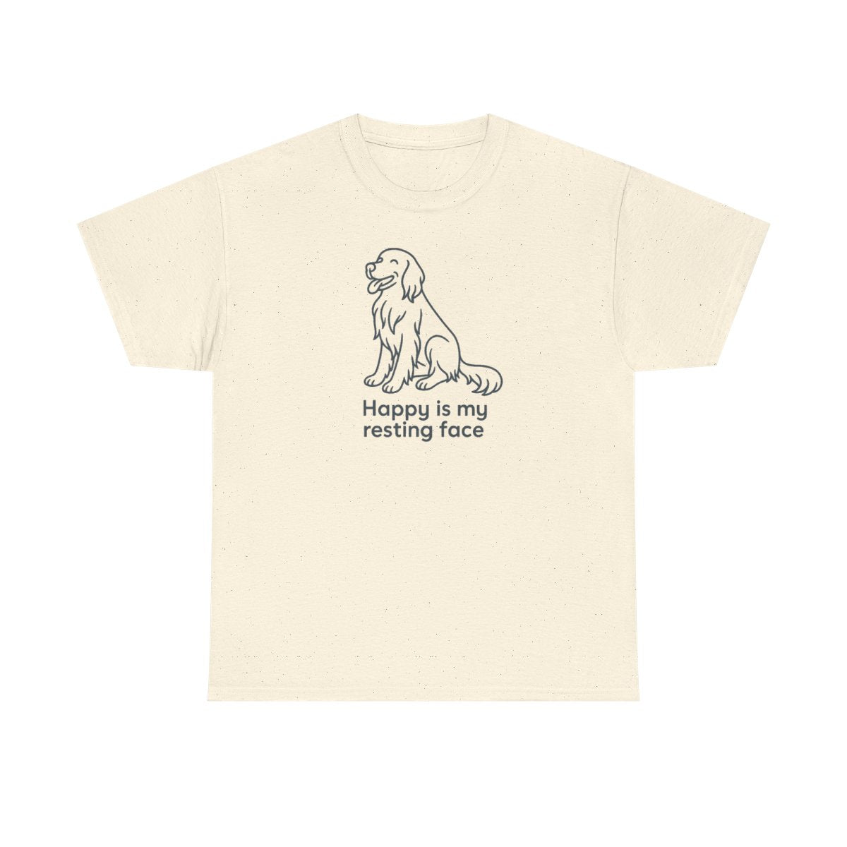 Happy Is My Resting Face - Funny Gordon Setter T-shirt