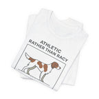 Irish Red and White Setter Athletic Rather Than Racy Tee