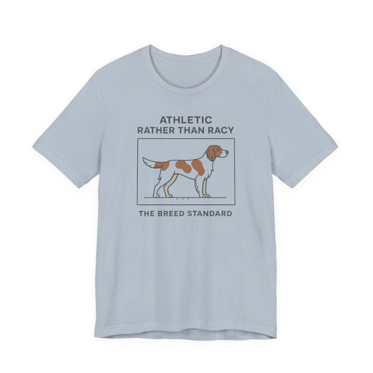 Irish Red and White Setter Athletic Rather Than Racy Tee