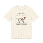 Irish Red and White Setter Athletic Rather Than Racy Tee