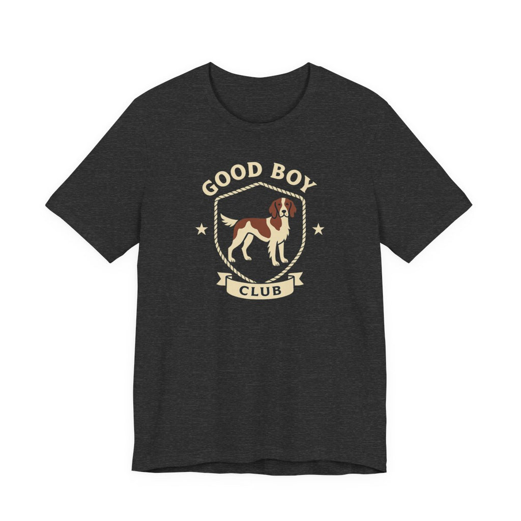 Irish Red and White Setter Good Boy Club Tee