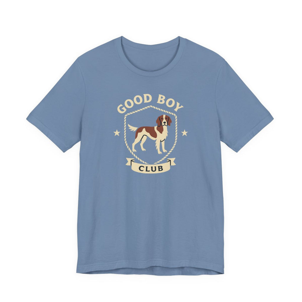 Irish Red and White Setter Good Boy Club Tee