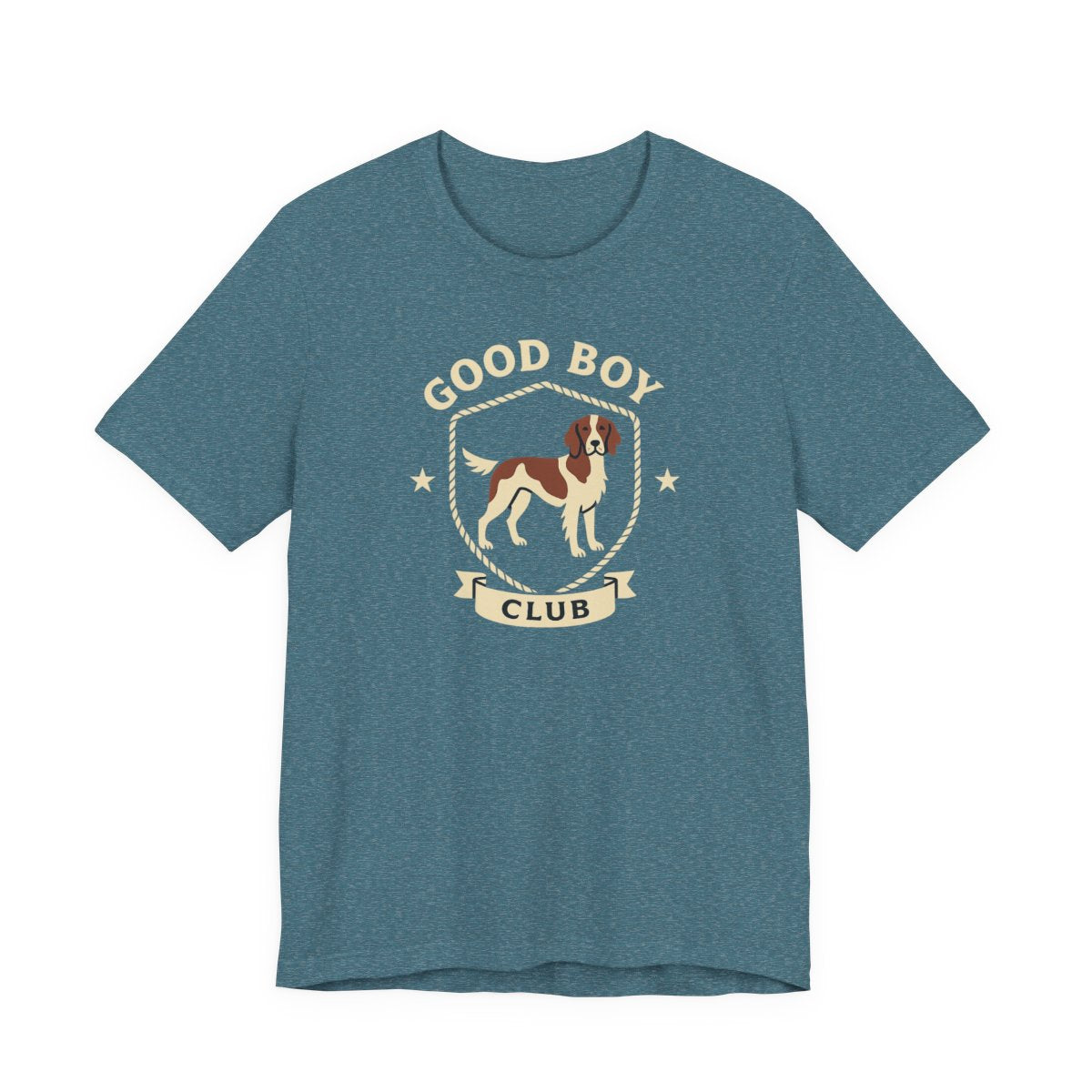 Irish Red and White Setter Good Boy Club Tee