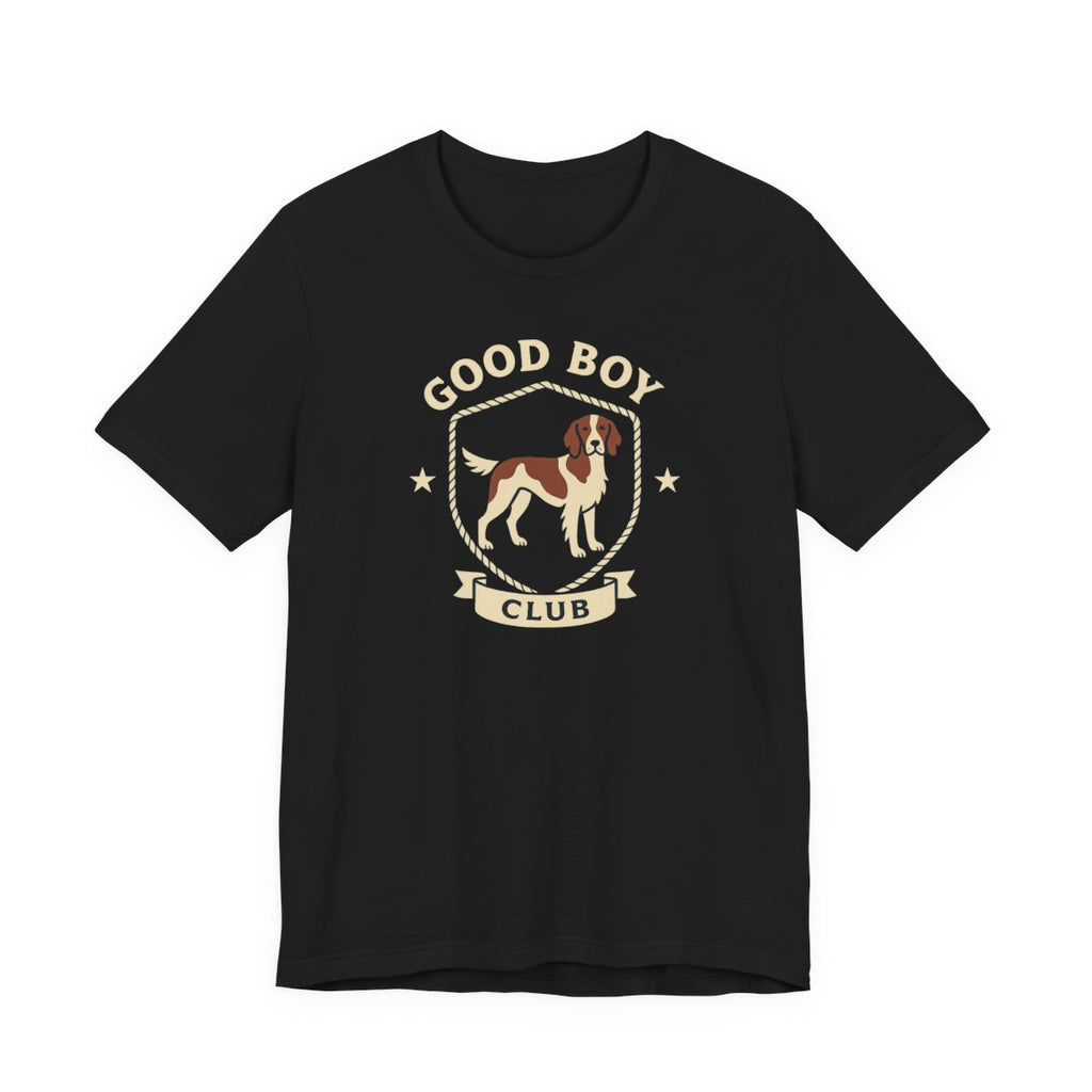 Irish Red and White Setter Good Boy Club Tee