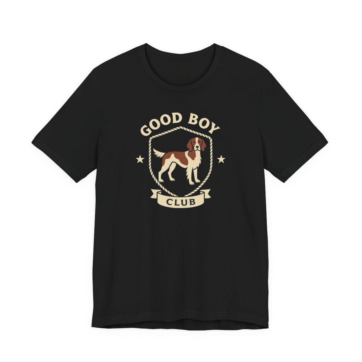Irish Red and White Setter Good Boy Club Tee