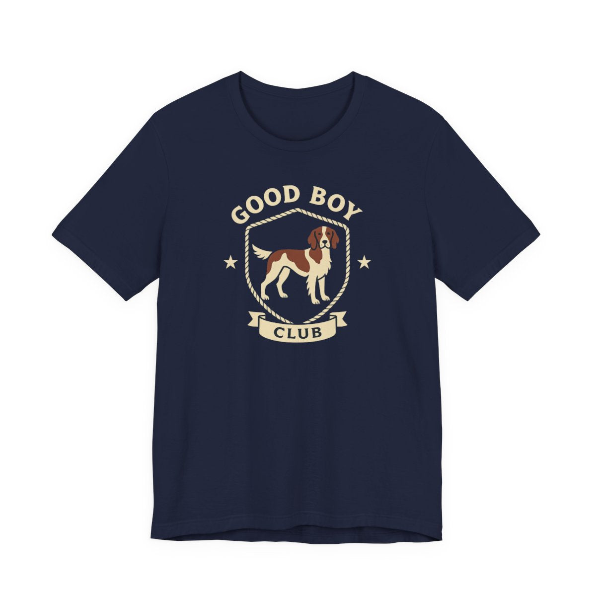 Irish Red and White Setter Good Boy Club Tee