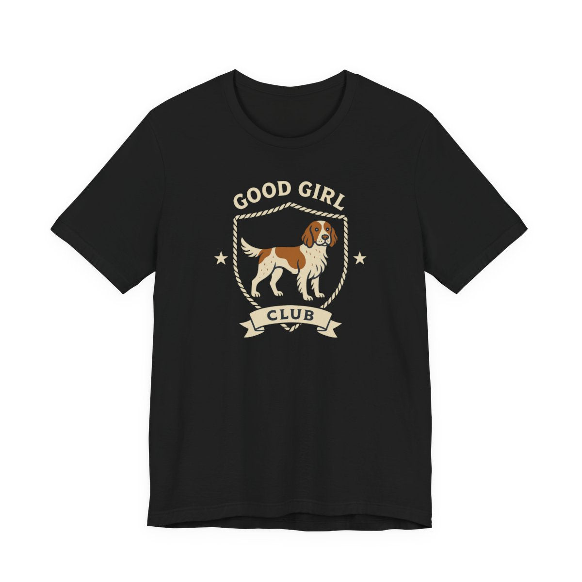 Irish Red and White Setter Good Girl Club Tee