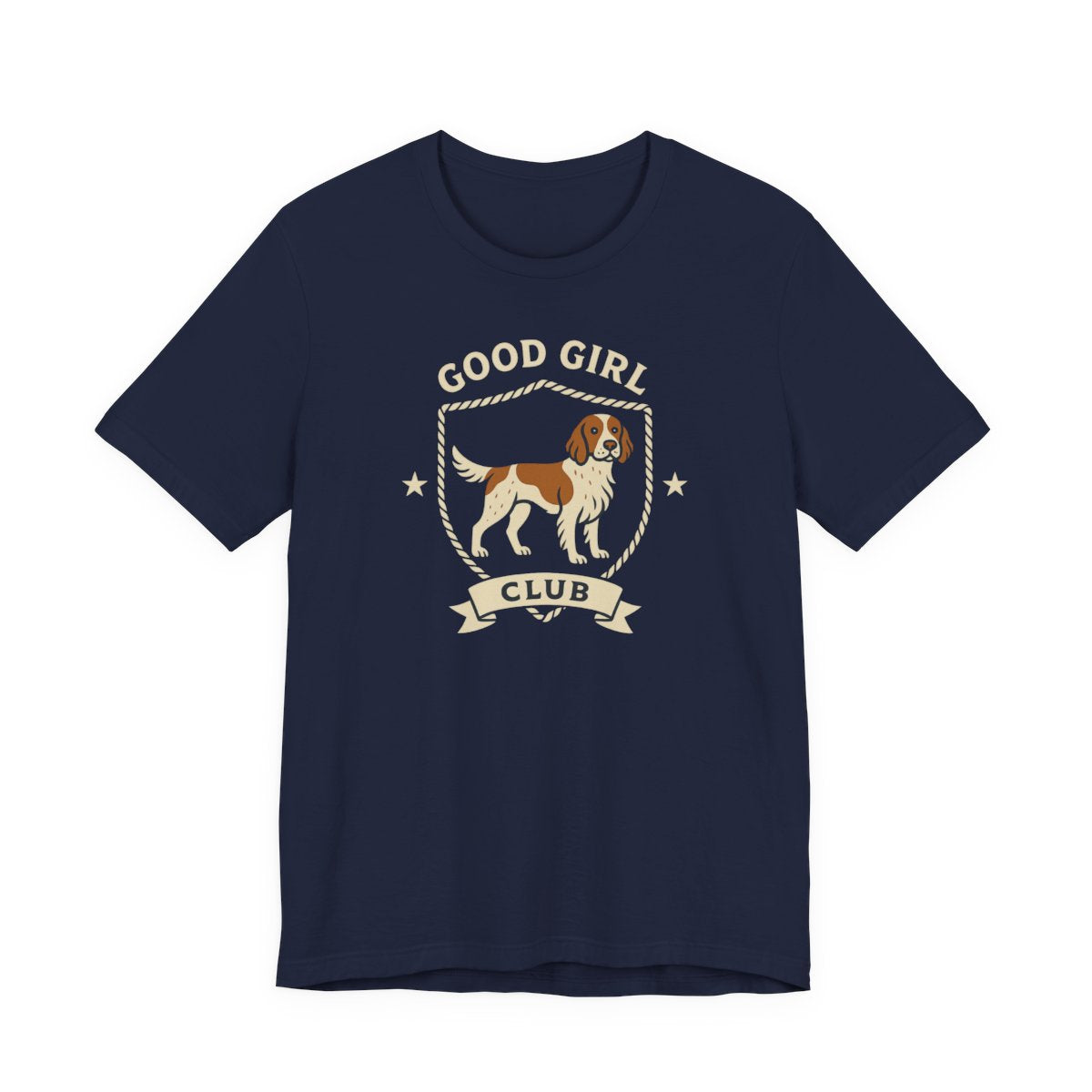 Irish Red and White Setter Good Girl Club Tee