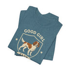 Irish Red and White Setter Good Girl Club Tee